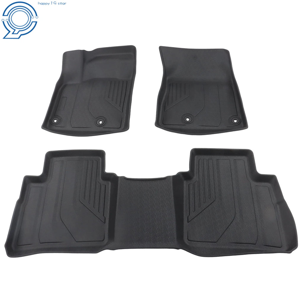 Set of 2 All-Weather 3D Floor Mats Liners for Nissan Rogue (2021–2026)