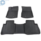 Set of 2 All-Weather 3D Floor Mats Liners for Nissan Rogue (2021–2026)