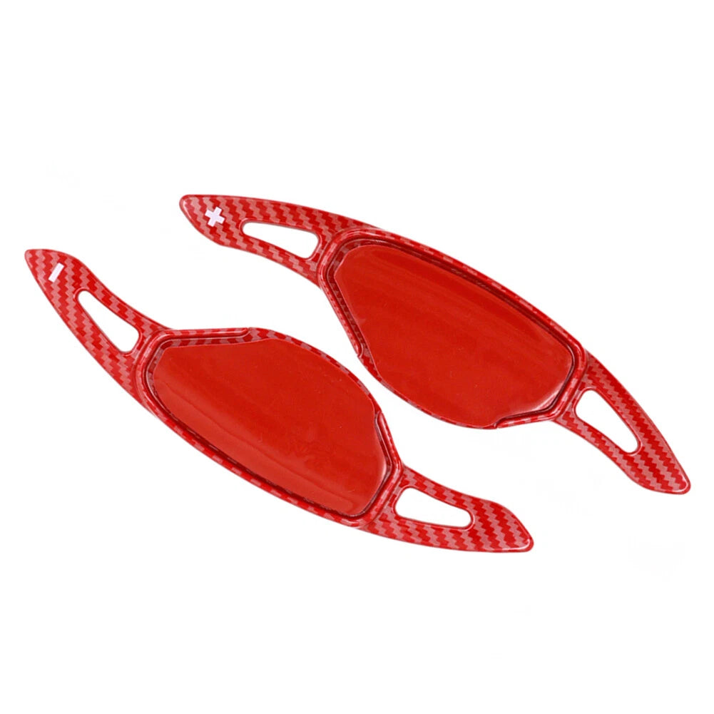 Carbon Red Steering Wheel Shift Paddle for Nissan Infiniti Mitsubishi (2010–2023)