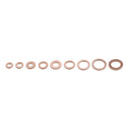 200pcs Copper Washer Assortment Set for Car Marine Plant Engines