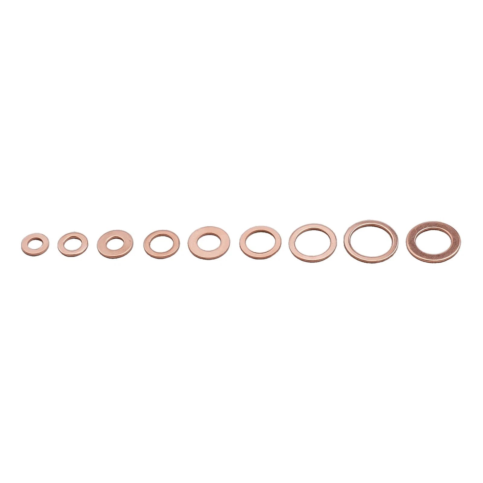 200pcs Copper Washer Assortment Set for Car Marine Plant Engines