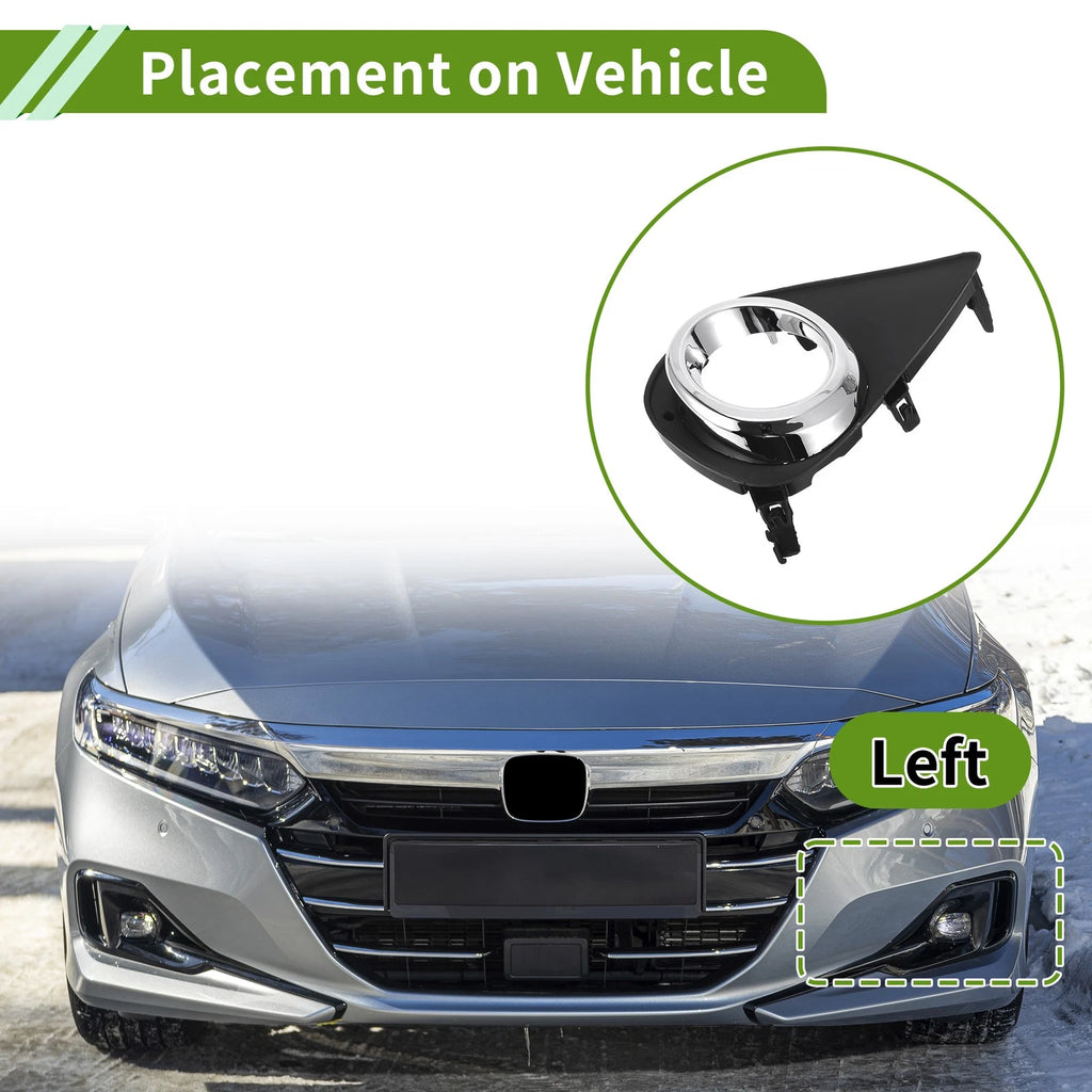 1 Pc Fog Light Grill for Toyota Yaris (2015–2017) No. 520400D050