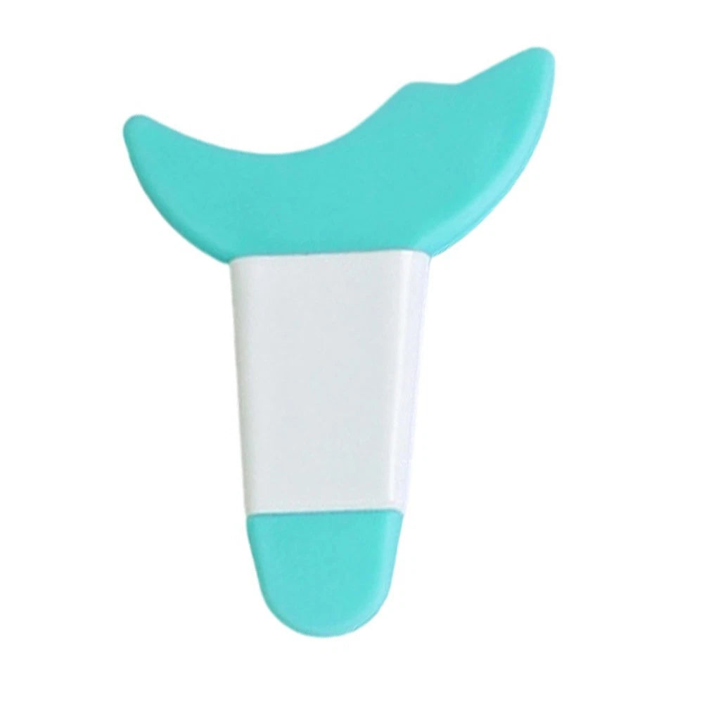 Silica Gel Mascara Applicator Tool & Eyeshadow Brush for Eye Makeup