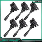 6X Ignition Coils for Mitsubishi Montero 3.8L (2003–2006) MD372045