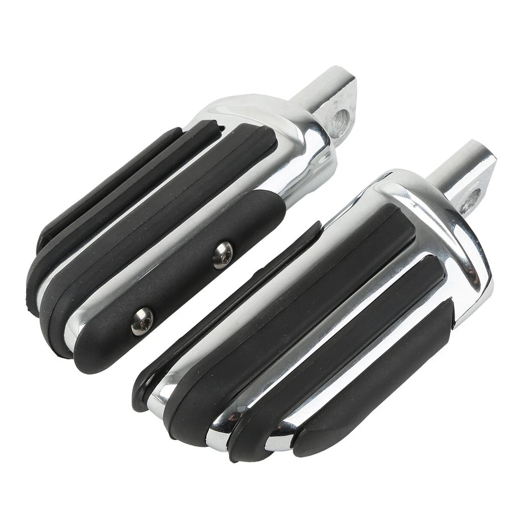 Foot Pegs for Harley Touring Sportster Dyna (Chrome)