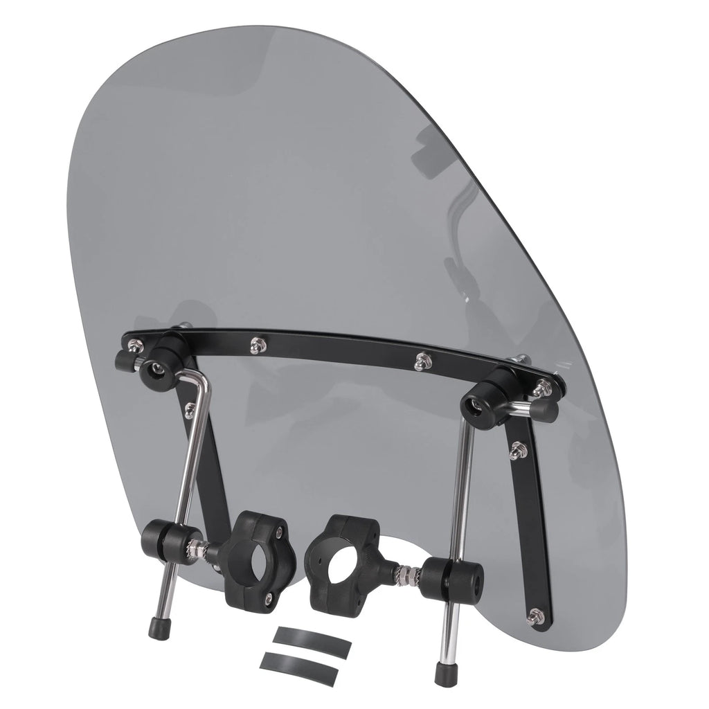 Smoke Windshield for Yamaha V Star, Honda Valkyrie 1500/1800