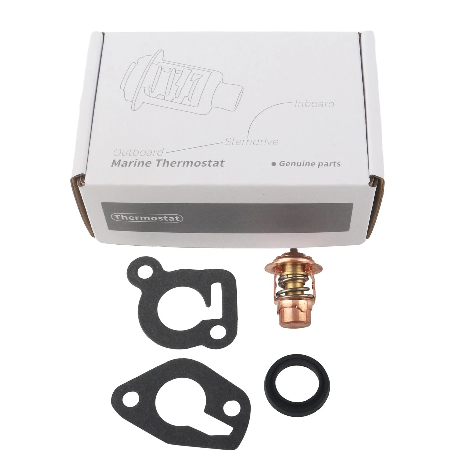 Thermostat Kit 14586A3 for Mercury Mariner 6-25 HP (2-Stroke)