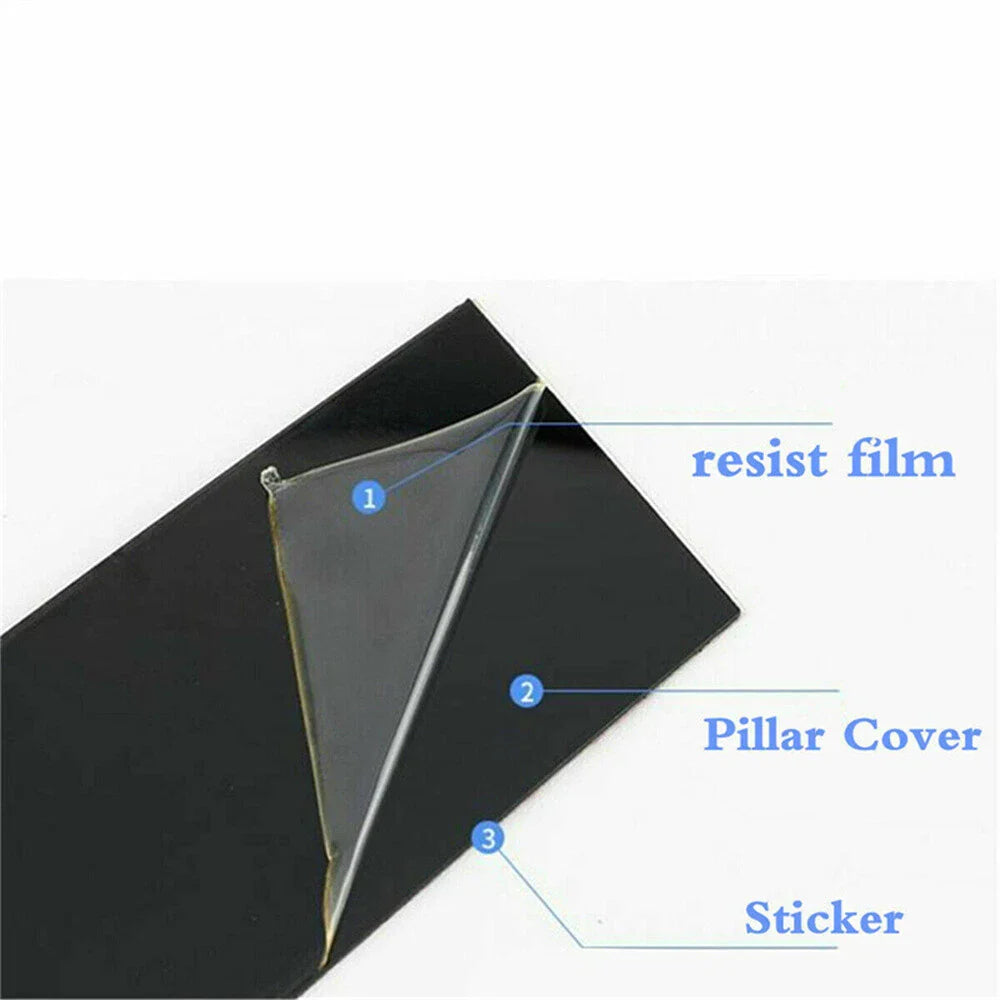 6 x Car Pillar Post Trim Covers for Dodge Charger (2011-2021)