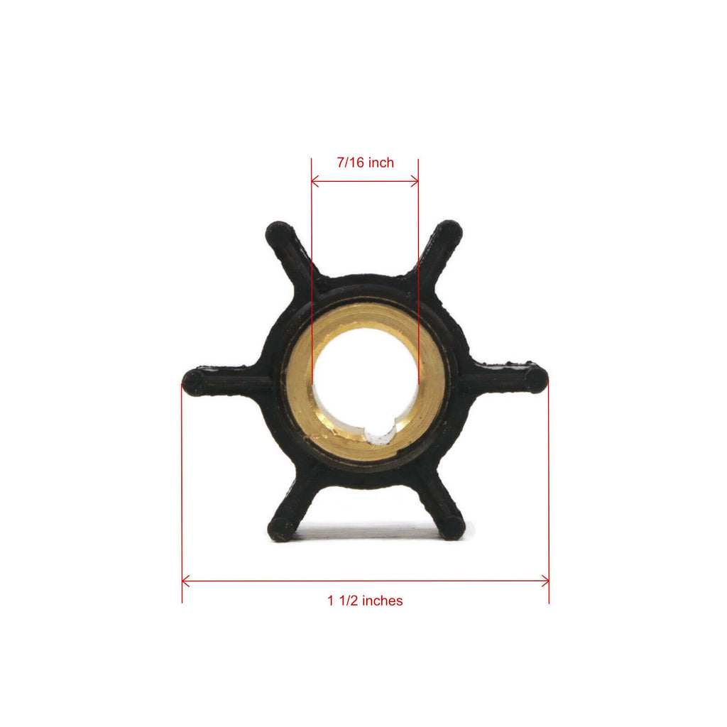 Water Pump Kit with Impeller & Housing for Johnson Evinrude Outboard (4-8 HP) 0765603