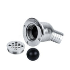 Yacht Drain Fitting for Boat Floor Drain (Floating Ball Design)