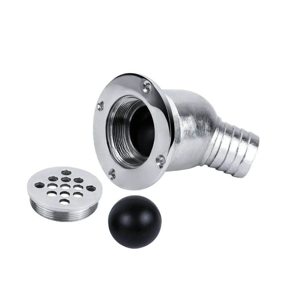 Yacht Drain Fitting for Boat Floor Drain (Floating Ball Design)