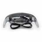 Front LED Fender Tip Light Smoked Lens for Harley FLHX FLHR (2014–2017)