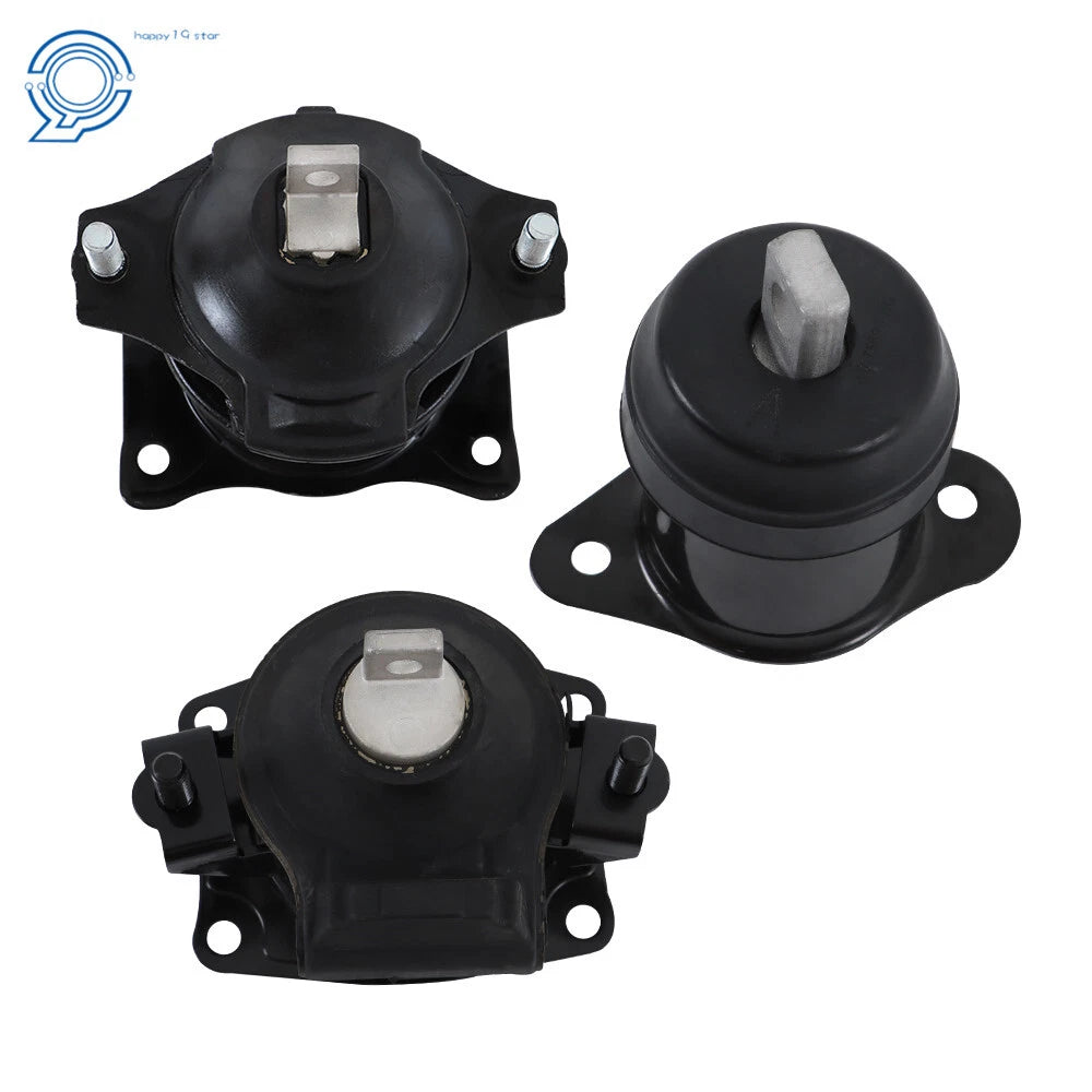 3PCS Engine Motor Mount for Honda Accord (2003–2007) 2.4L