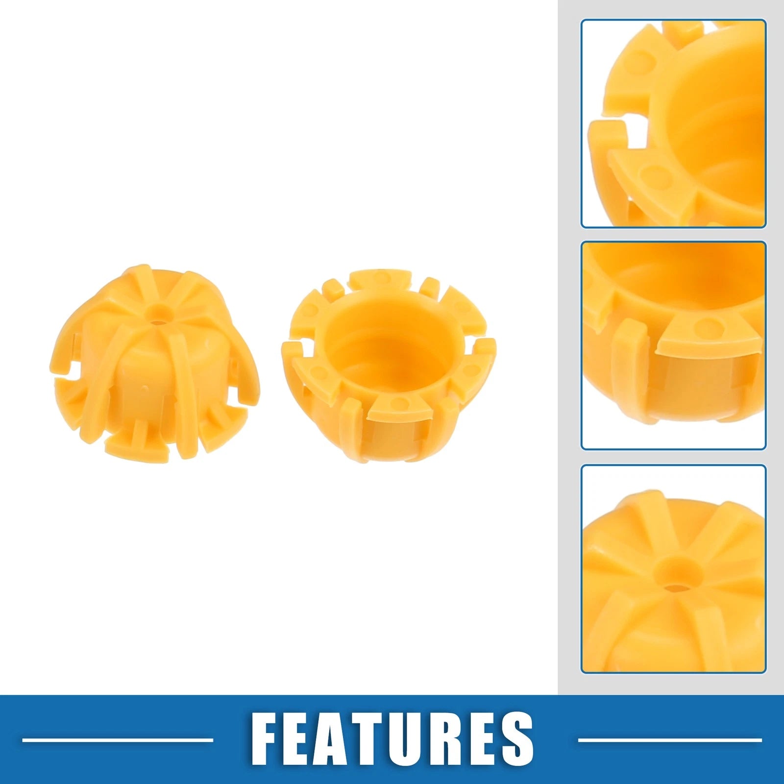 Set of 6 Fuel Injector O Rings Seals with Micro Filters for BMW 325i (1992–1995)