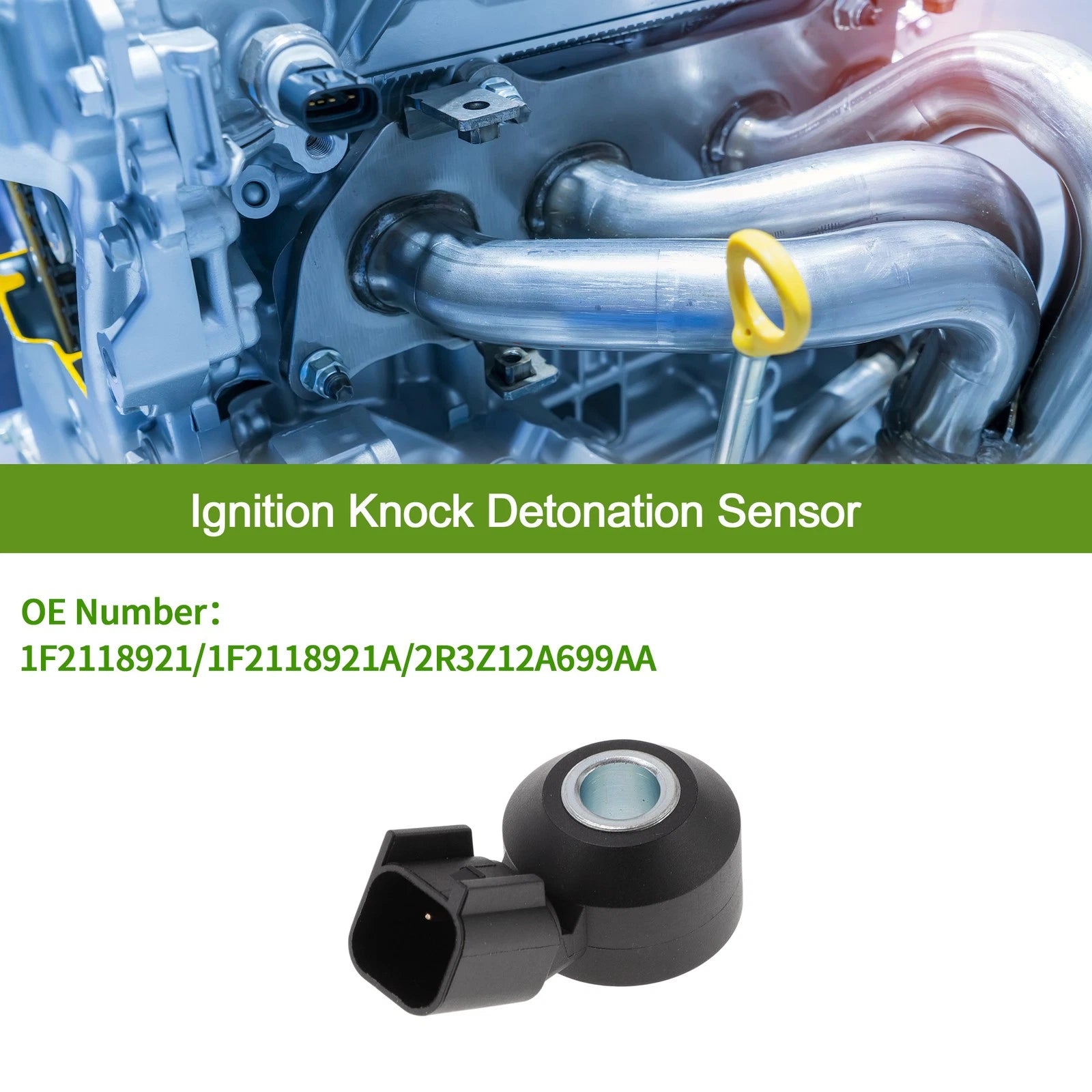 1 Pc Ignition Knock Detonation Sensor No.1F2118921 for Ford F-150 (2005–2008)