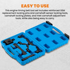 Turbo Engine Timing Locking Tools Set for Opel Vauxhall Chevrolet (1.0-1.4)