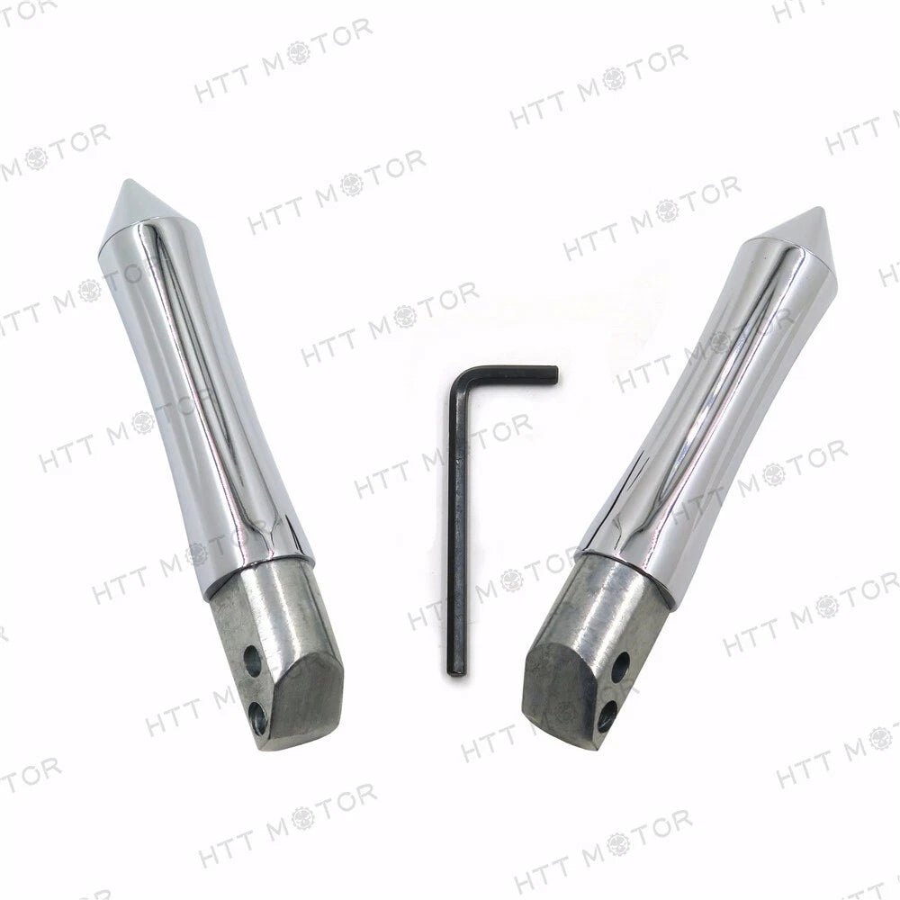 Chrome Footpegs for Honda CBR 600RR F2 F3 F4 (1987–2000) / CBR 400 (1991–1997)