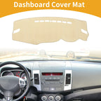 Dashboard Cover for Mitsubishi Outlander (2013–2018) Beige 1 Pc