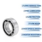 6205 Deep Groove Ball Bearing for Scooter Skateboard Wheel (P0 25x52x15mm)