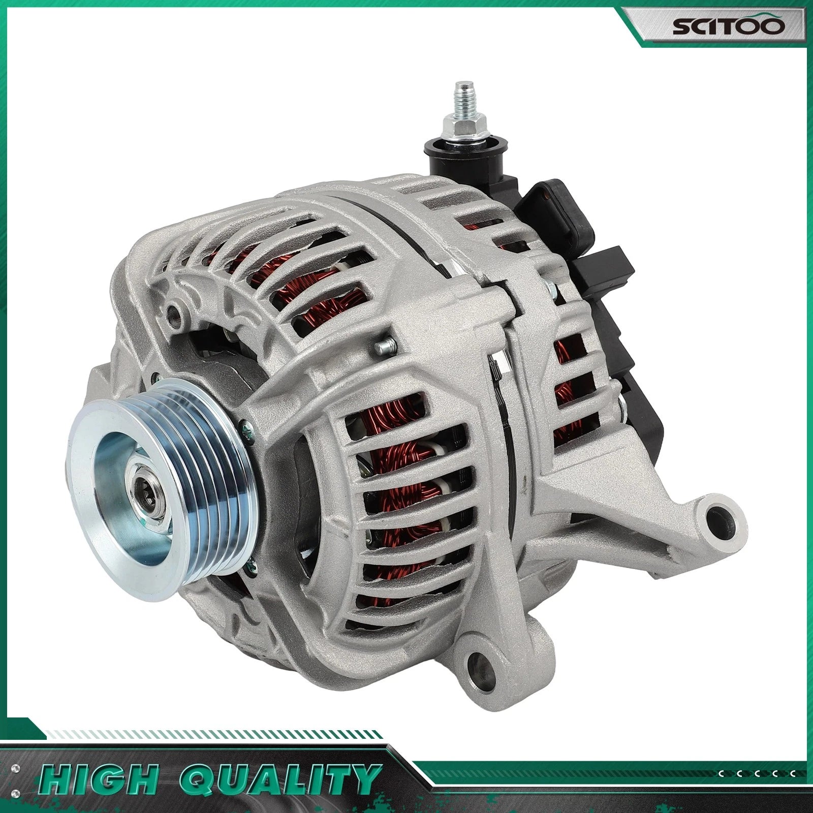 Alternator for Dodge Ram 1500 (2007) 4.7L V8 132A 11280 0124525110