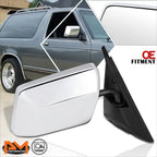 OE Style Manual Side Door Mirror Right for Chevy S10 Blazer/GMC S15 Jimmy (1983–1990)