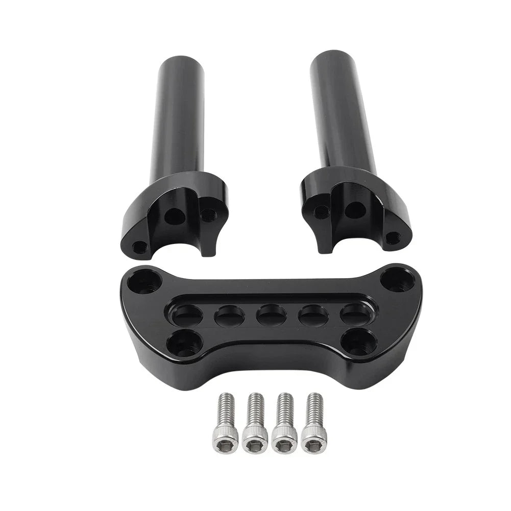 6" Handlebar Riser Top Clamp for Harley Road Glide, King, Dyna, Softail
