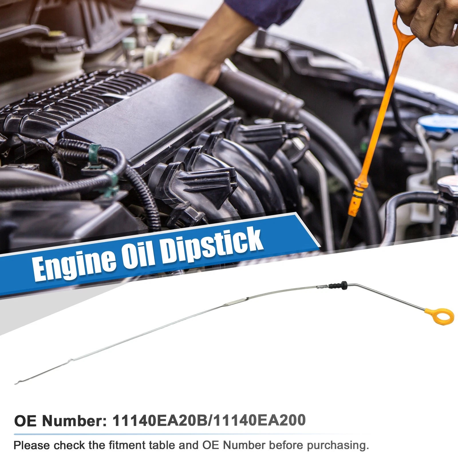 Engine Oil Fluid Level Dipstick for Nissan Sentra (No. 11140EA20B/11140EA200)