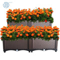 2X Raised Garden Bed Planter for Elevated Flower Vegetable Growing