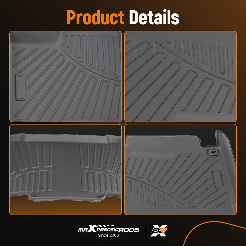 3X All-Weather Floor Mats Liner for Honda Odyssey (2018–2025)