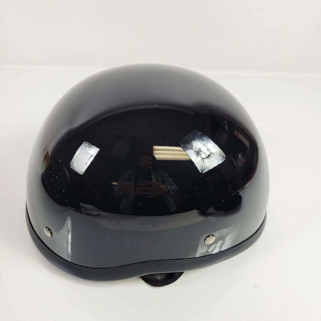 Bare Bones DOT Motorcycle Helmet for Harley Davidson (S)