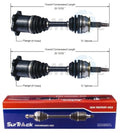 Set of 2 Front CV Axle Shafts for Dodge Dakota Durango 4WD (1997–2004)