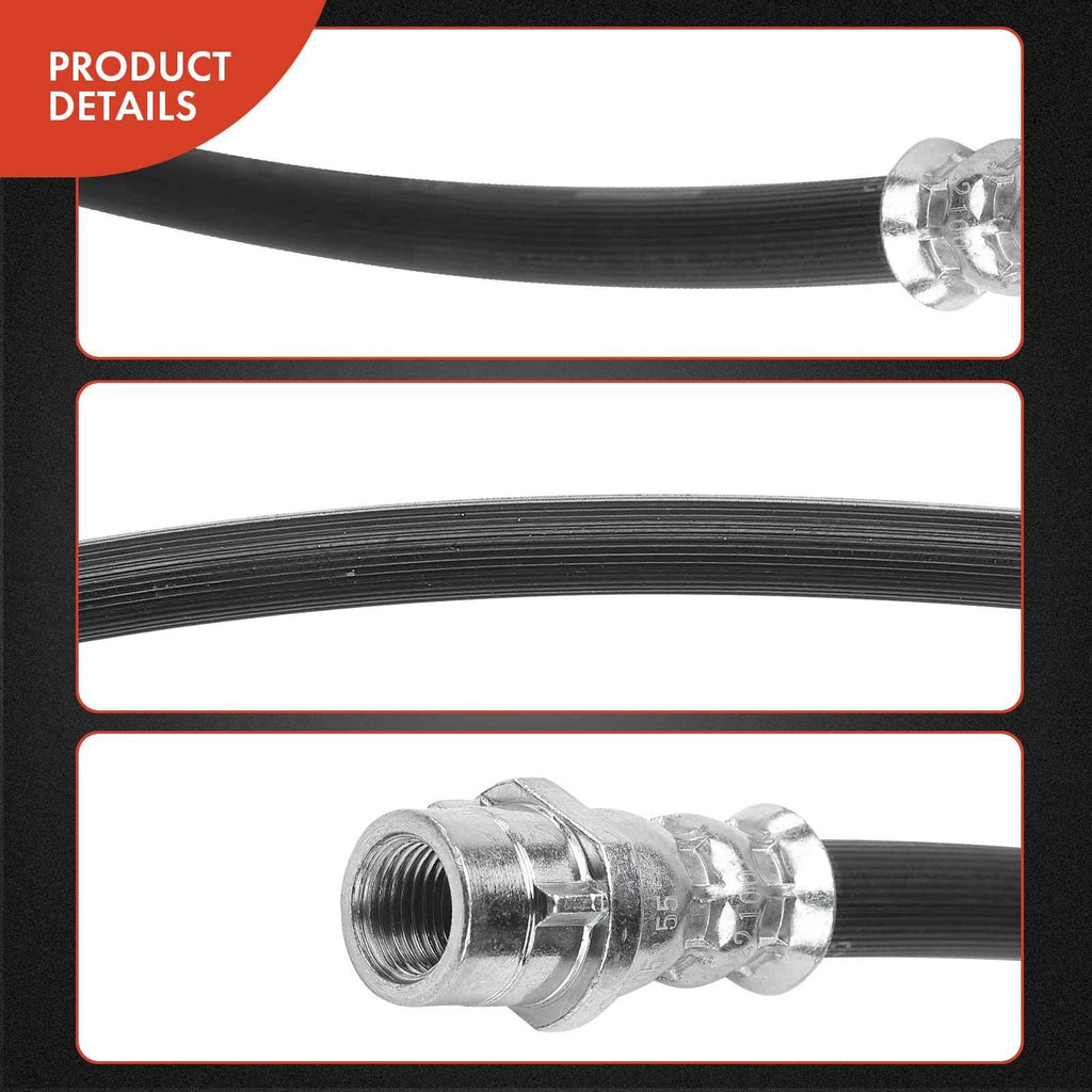 2X Rear Brake Hydraulic Hose for Chevrolet Sonic (2012–2020)