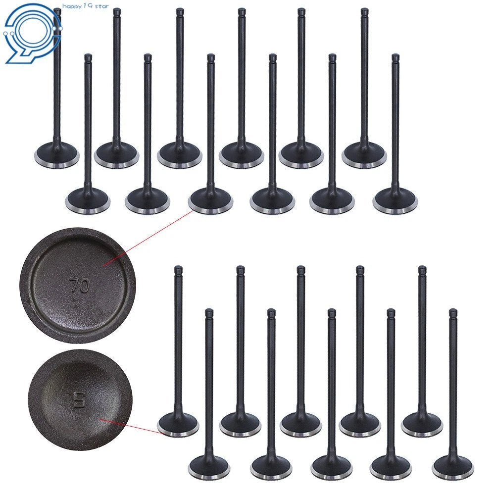 Set of 8 Intake Exhaust Valves for Acura Honda Saturn 3.2L 3.5L (2000–2009)