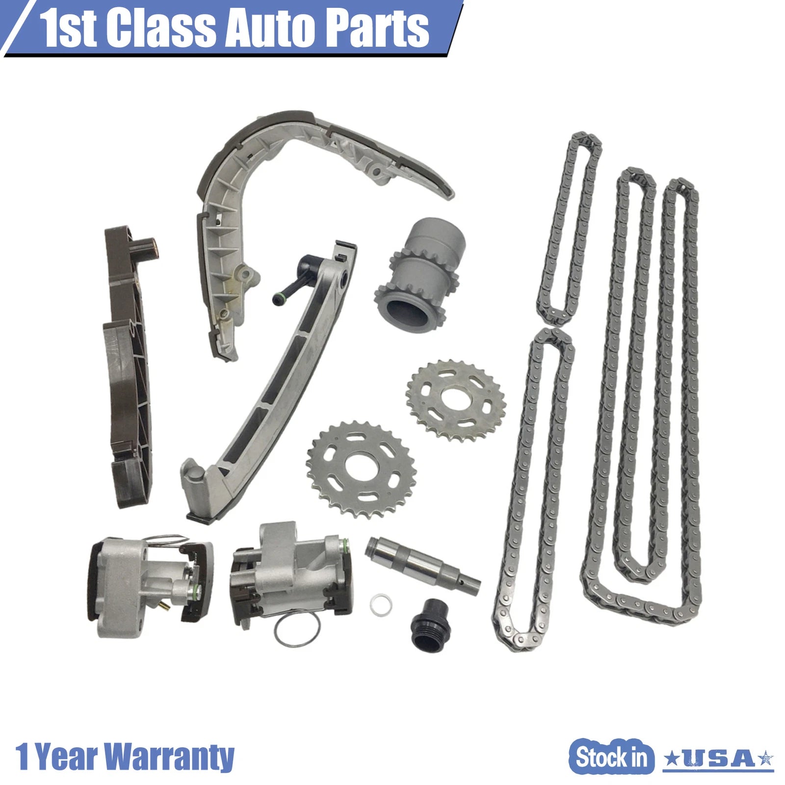 12Pcs Timing Chain Guide Rails Set for BMW 540i Z8 (1997–2003)