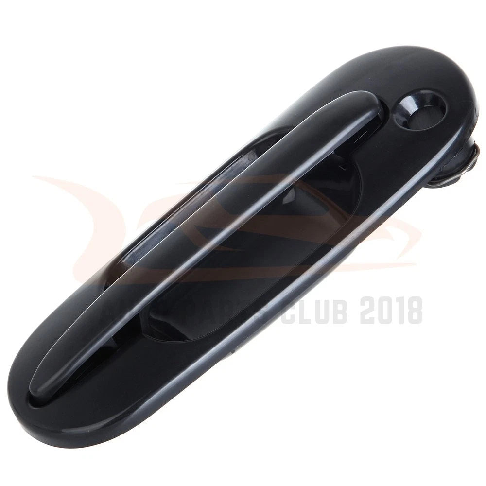 2X Black Exterior Door Handles for Honda CR-V (1997–2001)