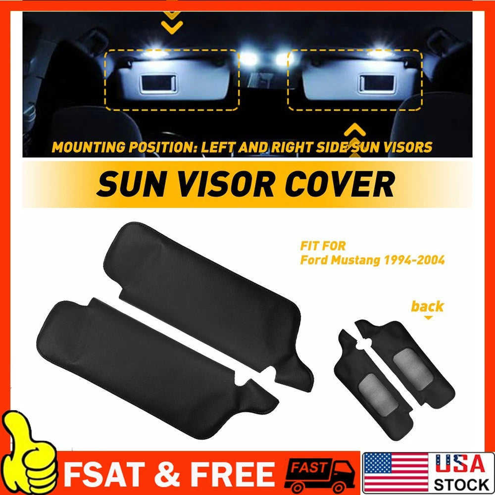 Sun Visor Replacement Cover for Ford Mustang (1994–2004)