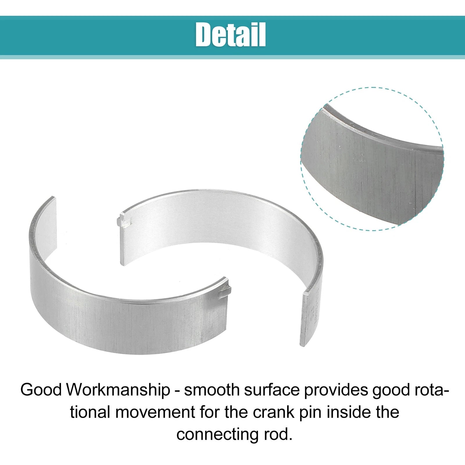 Set of 1 Crankshaft Main Bearing for Chevrolet LLT (No. 12636003/12585677/12598657)