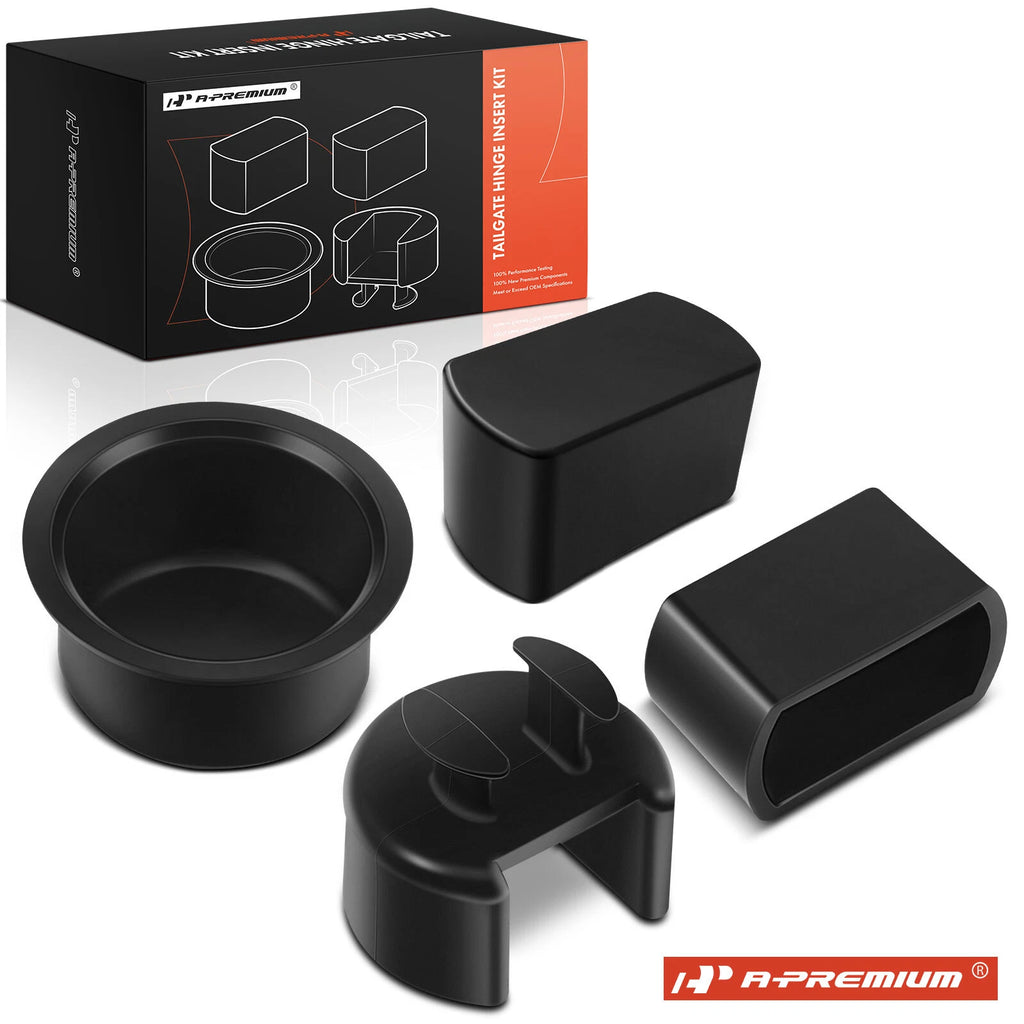 Set of 4 Tailgate Hinge Pivot Bushings for Dodge Ram 1500 
