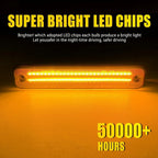 Amber LED Side Marker Turn Signal Lights for Hummer H2 (2003–2009)