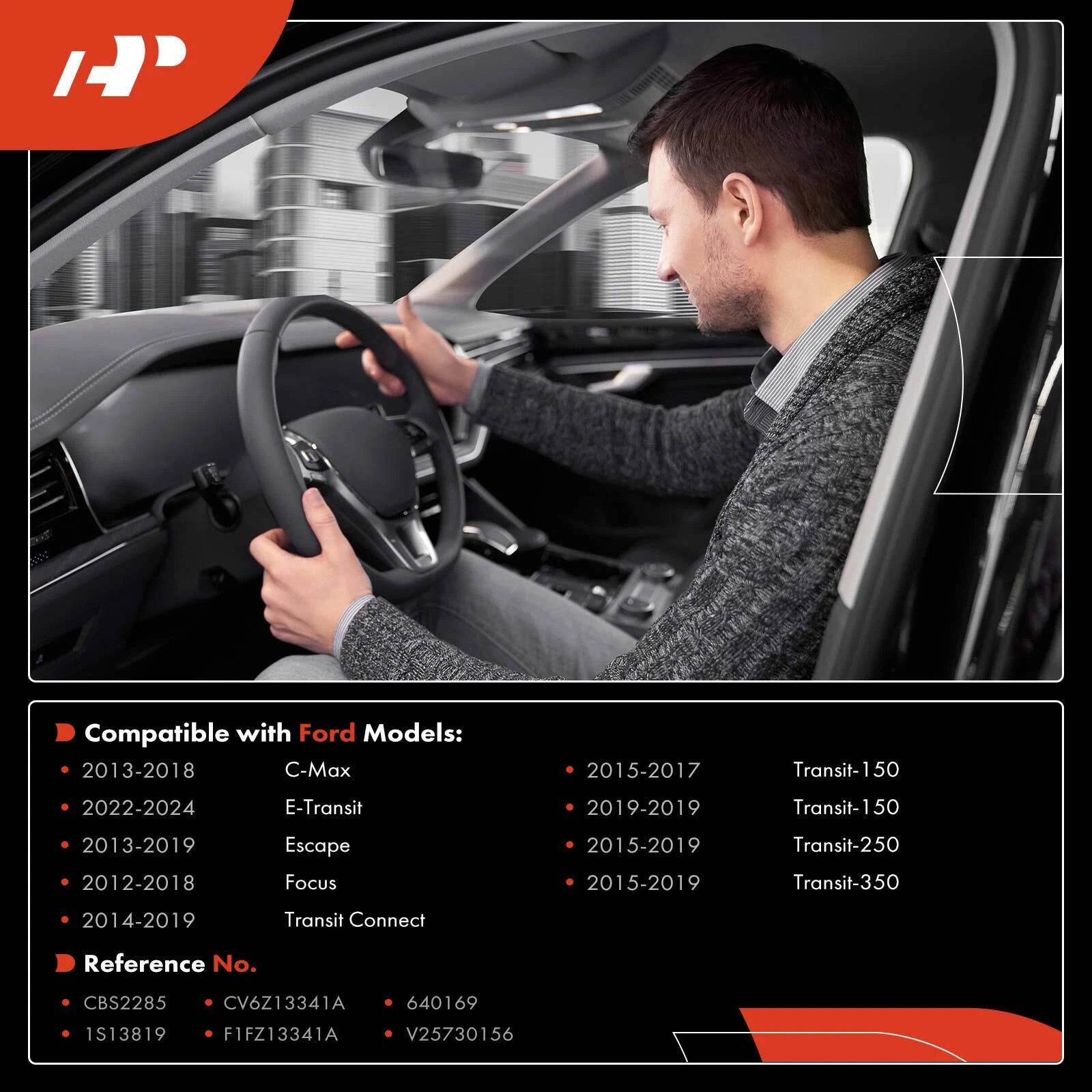 Turn Signal Switch for Ford Escape (2013-2019), Focus (2012-2018), E-Transit (2022-2024)