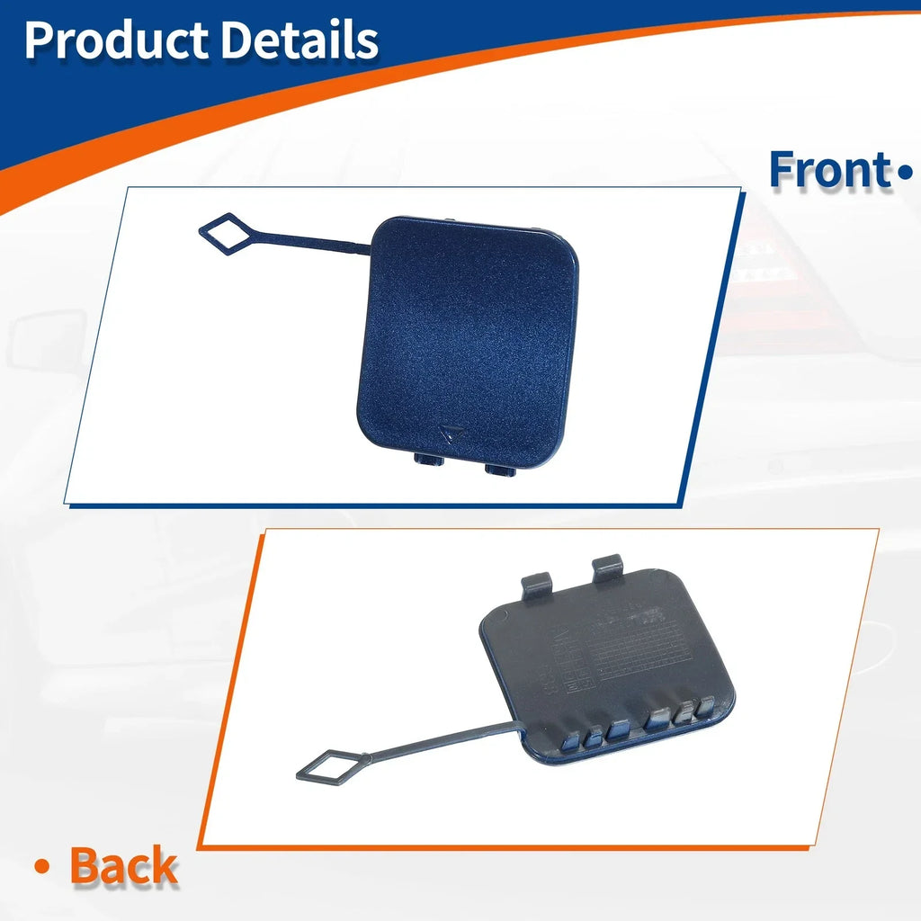 Rear Car Bumper Tow Hook Cover for BMW 530i 540i M5 Quantum Blue