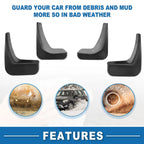 Mud Flap Splash Guard for Buick LaCrosse Sedan (2010–2016)