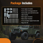 Suspension Hardware Kit for Jeep Wrangler TJ LJ (1997-2006)