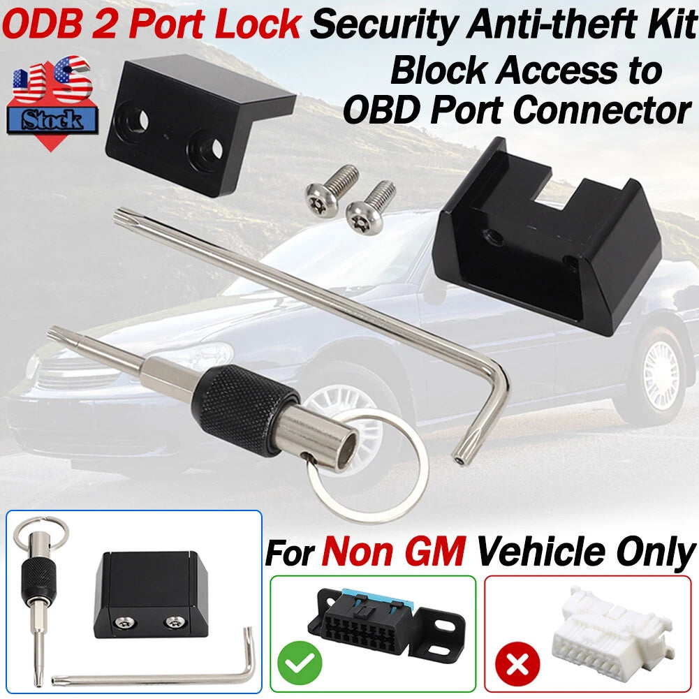 OBD2 Port Security Anti-theft Lock Tool for Non-GM Vehicles