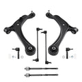 8x Front Lower Control Arms Sway Bar Links Tie Rods for Honda Odyssey (2011–2017)