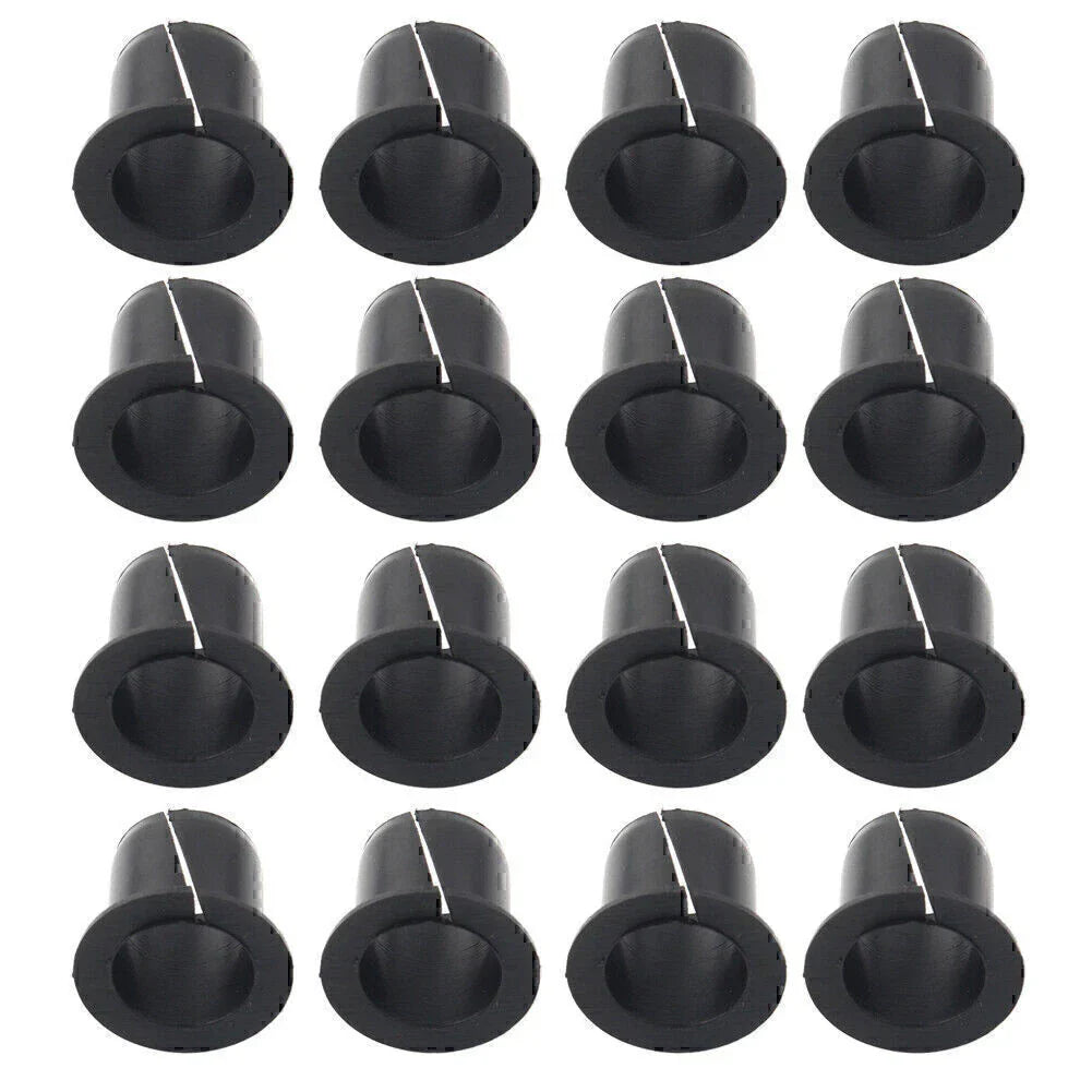 16 x Black Front A-Arm DELRIN Bushing Kit for Ski-Doo REV (2003-2019)