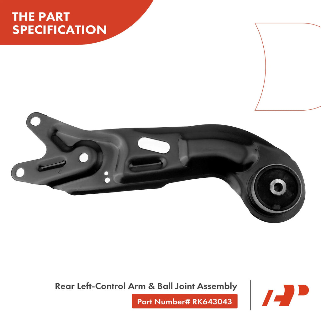 Rear Left Control Arm with Bushing Assembly for Chevrolet Malibu (2004-2012)
