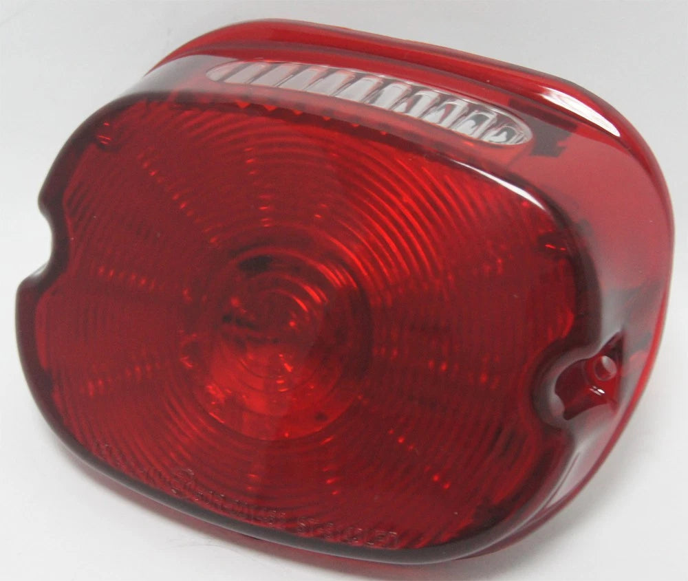Laydown Taillight Assembly Red for Harley Davidson (2004–2009)