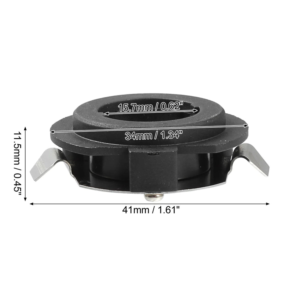 Set of 1 H7 LED Headlight Adapter Bases for Audi A3 (2009–2010)