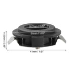 Set of 1 H7 LED Headlight Adapter Bases for Audi A3 (2009–2010)